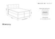 Sänky Mazzini Beds Mimicry 200x200 cm, vaaleanvihreä hinta ja tiedot | Sängyt | hobbyhall.fi