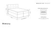 Sänky Mazzini Beds Mimicry 200x200 cm, tummanharmaa hinta ja tiedot | Sängyt | hobbyhall.fi