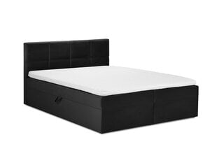 Sänky Mazzini Beds Mimicry 200x200 cm, musta hinta ja tiedot | Sängyt | hobbyhall.fi