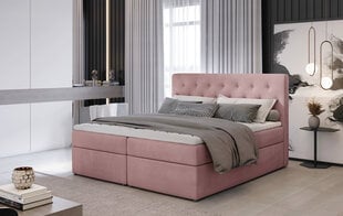 Sänky NORE Loree 13, 140x200 cm, pinkki hinta ja tiedot | Sängyt | hobbyhall.fi