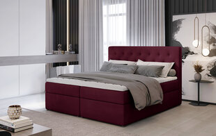 Sänky NORE Loree 14, 140x200 cm, punainen hinta ja tiedot | Sängyt | hobbyhall.fi