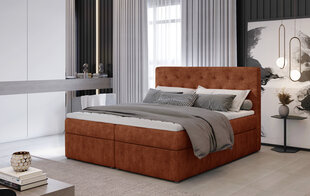 Sänky NORE Loree 03, 160x200 cm, punainen hinta ja tiedot | Sängyt | hobbyhall.fi