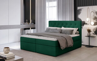 Sänky NORE Loree 08, 140 cm x 200 cm, vihreä hinta ja tiedot | Sängyt | hobbyhall.fi