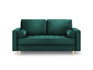 Kahden istuttava sohva Milo Casa Santo, vaaleanvihreä/kulta hinta ja tiedot | Milo Casa Olohuoneen kalusteet | hobbyhall.fi