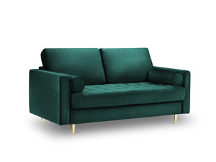 Kahden istuttava sohva Milo Casa Santo, vaaleanvihreä/kulta hinta ja tiedot | Milo Casa Huonekalut ja sisustus | hobbyhall.fi