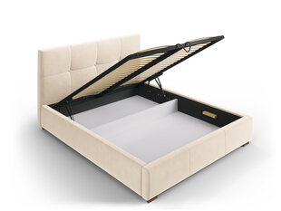 Micadoni Home Sage sänky, 140x200cm, beige väri hinta ja tiedot | Sängyt | hobbyhall.fi