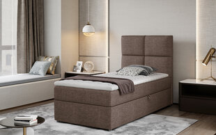 Sänky NORE Rivia 13, 90x200 cm, ruskea hinta ja tiedot | Sängyt | hobbyhall.fi