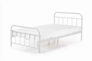 Sänky Halmar Lima 120 x 200 cm, valkoinen hinta ja tiedot | Sängyt | hobbyhall.fi