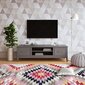 TV-taso CosmoLiving by Cosmopolitan Westerleigh, harmaa hinta ja tiedot | TV-tasot | hobbyhall.fi