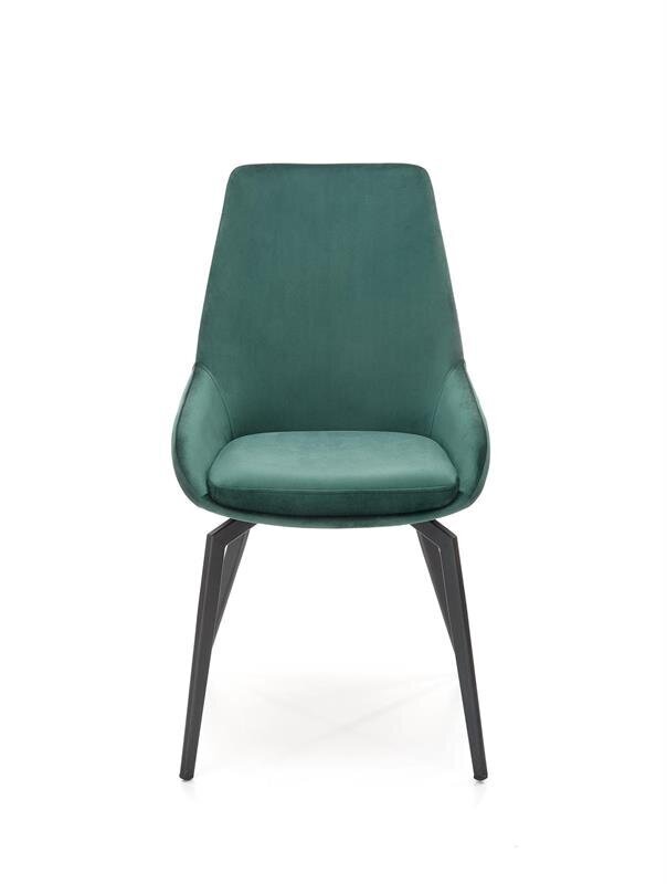 4 tuolin setti Halmar K479, vihreä hinta ja tiedot | Ruokapöydän tuolit | hobbyhall.fi