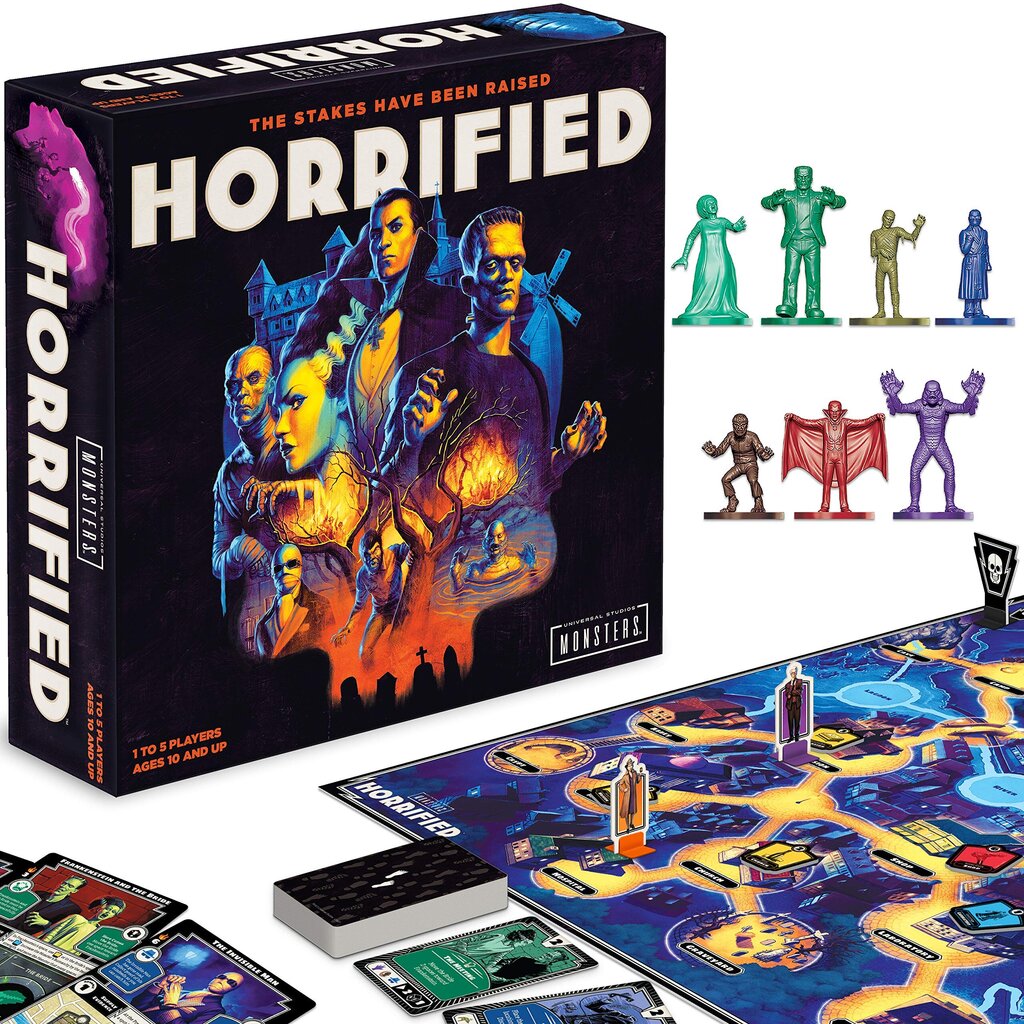 Lautapeli Ravensburger Universal Horrified, ENG hinta ja tiedot | Lautapelit ja älypelit | hobbyhall.fi