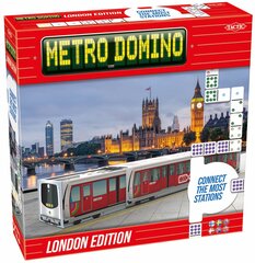 Lautapeli Tactic Metro Domino London, ENG hinta ja tiedot | Lautapelit ja älypelit | hobbyhall.fi