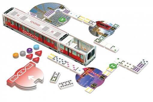 Lautapeli Tactic Metro Domino London, ENG hinta ja tiedot | Lautapelit ja älypelit | hobbyhall.fi