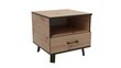 Yöpöytä ADRK Furniture Lofton Artisan, ruskea hinta ja tiedot | Yöpöydät | hobbyhall.fi