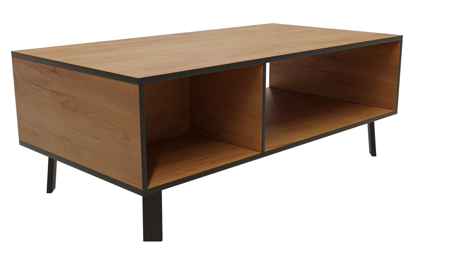 Sohvapöytä ADRK Furniture Lofton Craft, ruskea hinta ja tiedot | Sohvapöydät | hobbyhall.fi