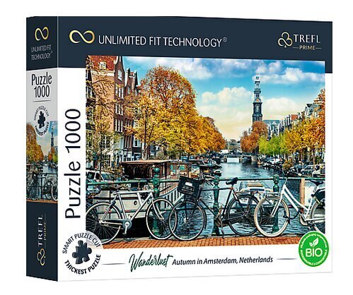 Palapeli Amsterdam Trefl, 1000 palaa hinta ja tiedot | Palapelit | hobbyhall.fi