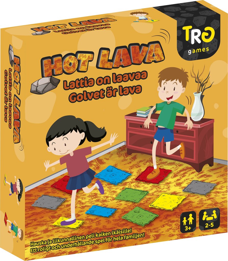 Lautapeli TRG Lattia On Lavaa, FIN hinta ja tiedot | Lautapelit ja älypelit | hobbyhall.fi