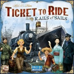 Lautapeli Days of Wonder Ticket To Ride Rails & Sails, FIN, SE, DK, NO hinta ja tiedot | Days of Wonder Lapset | hobbyhall.fi