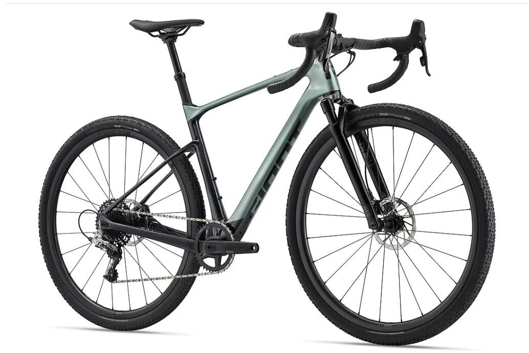 Giant Revolt X Advanced Pro 2, ML, vihreän värinen polkupyörä hinta ja tiedot | Polkupyörät | hobbyhall.fi