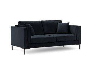 Kahden istuttava sohva Luis 2, tummansininen/musta hinta ja tiedot | Sohvat ja vuodesohvat | hobbyhall.fi