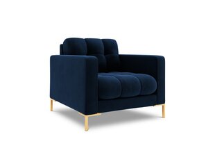 Nojatuoli Cosmopolitan Design Bali 1S-V, sininen/kulta hinta ja tiedot | Nojatuolit | hobbyhall.fi
