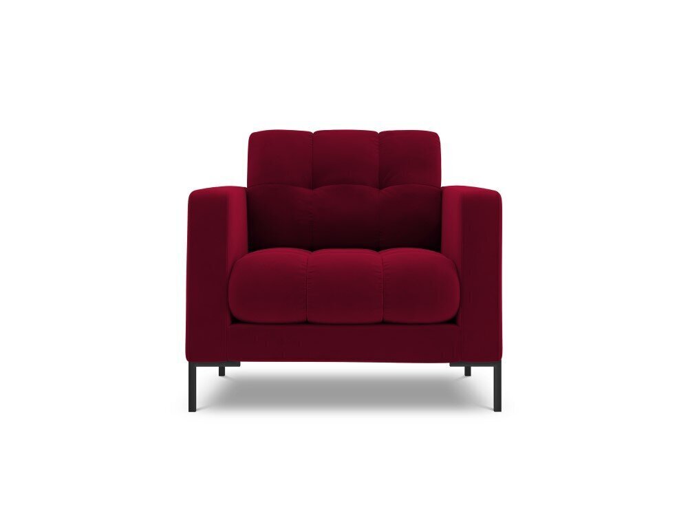Nojatuoli Cosmopolitan Design Bali 1S-V, punainen/musta hinta ja tiedot | Nojatuolit | hobbyhall.fi