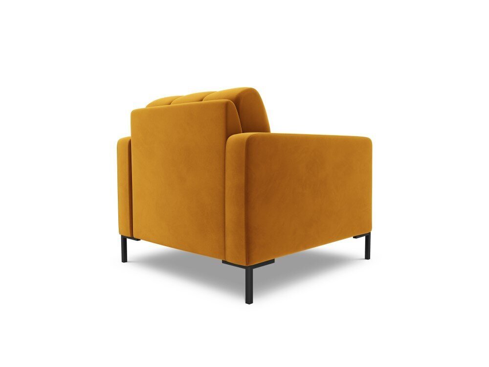 Nojatuoli Cosmopolitan Design Bali 1S-V, keltainen/musta hinta ja tiedot | Nojatuolit | hobbyhall.fi