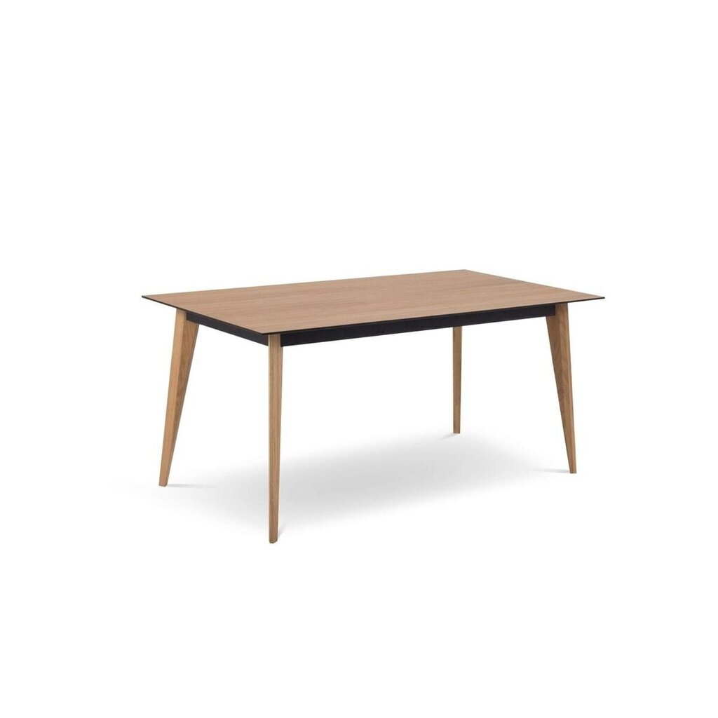 Colette jatkettava ruokapöytä, 120/180x80x74 cm, ruskea hinta ja tiedot | Ruokapöydät | hobbyhall.fi