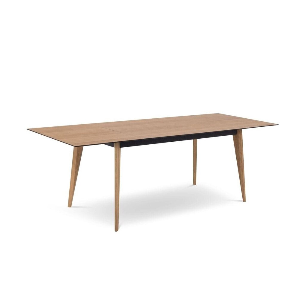 Colette jatkettava ruokapöytä, 120/180x80x74 cm, ruskea hinta ja tiedot | Ruokapöydät | hobbyhall.fi