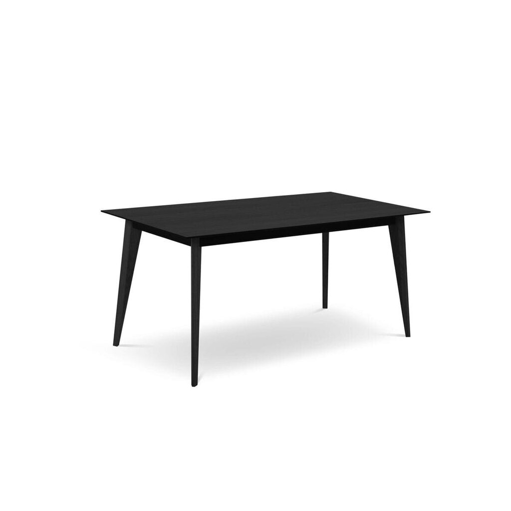 Colette jatkettava ruokapöytä, 120/180x80x74 cm, musta hinta ja tiedot | Ruokapöydät | hobbyhall.fi