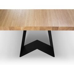 Ruokapöytä Colin, 180x100x75 cm, vaaleanruskea hinta ja tiedot | Ruokapöydät | hobbyhall.fi