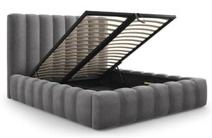 Sänky säilytyslaatikolla Kelp, 230x185x125 cm, harmaa hinta ja tiedot | Sängyt | hobbyhall.fi