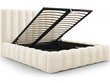 Sänky säilytyslaatikolla Kelp, 230x225x125 cm, beige hinta ja tiedot | Sängyt | hobbyhall.fi