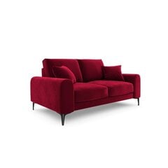 Kahden istuttava sohva Velvet Larnite, 172x102x90 cm, punainen hinta ja tiedot | Sohvat ja vuodesohvat | hobbyhall.fi