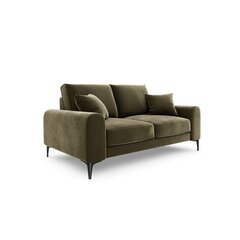 Kahden istuttava sohva Velvet Larnite, 172x102x90 cm, vihreä hinta ja tiedot | Sohvat ja vuodesohvat | hobbyhall.fi