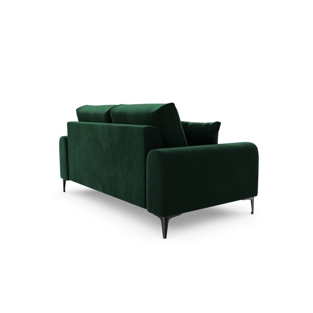 Kahden istuttava sohva Velvet Larnite, 172x102x90 cm, tummanvihreä hinta ja tiedot | Sohvat ja vuodesohvat | hobbyhall.fi