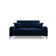 Kahden istuttava sohva Velvet Larnite, 172x102x90 cm, tummansininen hinta ja tiedot | Sohvat ja vuodesohvat | hobbyhall.fi