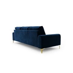 Kolmen istuttava sohva Velvet Larnite, 222x102x90 cm, sininen hinta ja tiedot | Sohvat ja vuodesohvat | hobbyhall.fi