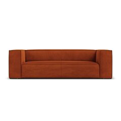 Kolmen istuttava sohva Agawa, 227x100x68 cm, punainen hinta ja tiedot | Sohvat ja vuodesohvat | hobbyhall.fi