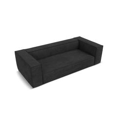 Kolmen istuttava sohva Agawa, 227x100x68 cm, tummanharmaa hinta ja tiedot | Sohvat ja vuodesohvat | hobbyhall.fi
