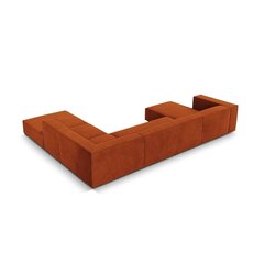 Kuusipaikkainen oikeanpuoleinen sohva Agawa, 365x270x68 cm, punainen hinta ja tiedot | Kulmasohvat ja divaanisohvat | hobbyhall.fi