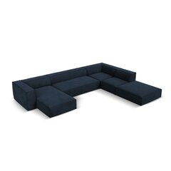 Kuusipaikkainen oikeanpuoleinen sohva Agawa, 365x270x68 cm, tummansininen hinta ja tiedot | Kulmasohvat ja divaanisohvat | hobbyhall.fi