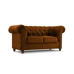 Kahden hengen sohva Lapis, 170x90x80, ruskea hinta ja tiedot | Sohvat ja vuodesohvat | hobbyhall.fi