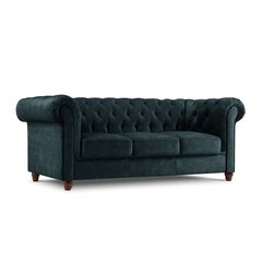 Kolmen istuttava sohva Lapis, 224x90x80, sininen hinta ja tiedot | Sohvat ja vuodesohvat | hobbyhall.fi