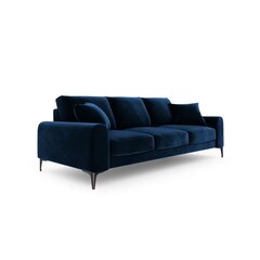 Kolmen istuttava sohva Velvet Larnite, 222x102x90 cm, tummansininen hinta ja tiedot | Sohvat ja vuodesohvat | hobbyhall.fi