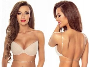 Vivisence 1035 lady push-up rintaliivit underwire maximizer multiway padded , beige, 85d hinta ja tiedot | Rintaliivit | hobbyhall.fi