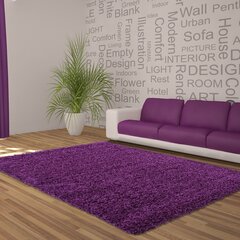 Matto Ayyildiz Shaggy Dream Purple 4000, 60x110 cm hinta ja tiedot | Isot matot | hobbyhall.fi