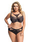 Gorsenia lady slip brasilialainen pitsi elegantit klassiset alusvaatteet k679 ravenna, musta hinta ja tiedot | Naisten alushousut | hobbyhall.fi