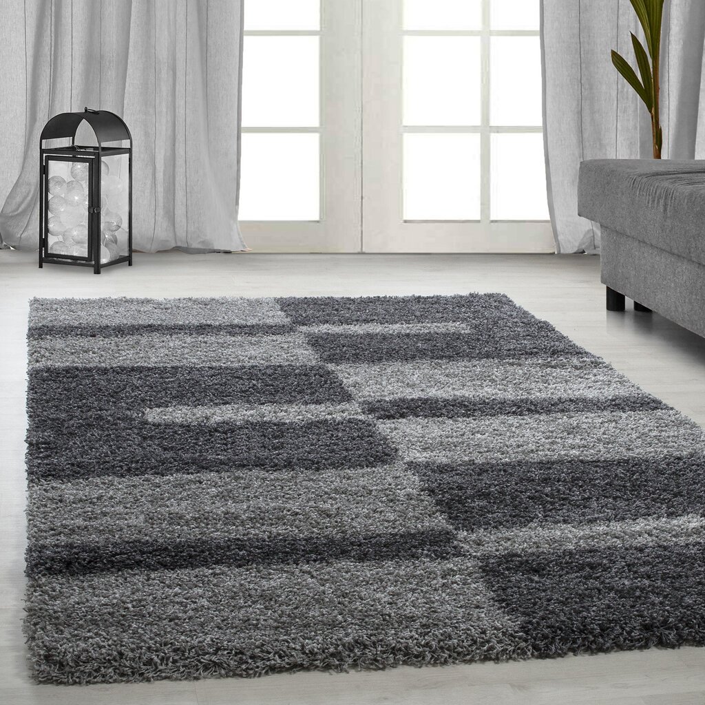 Matto Ayyildiz Shaggy Gala Grey 2505, 120x170 cm hinta ja tiedot | Isot matot | hobbyhall.fi