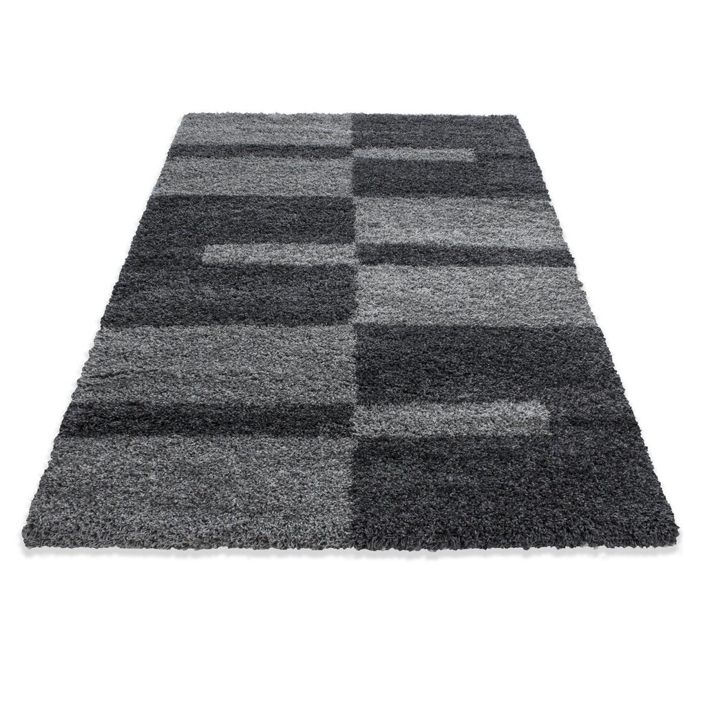 Matto Ayyildiz Shaggy Gala Grey 2505, 60x110 cm hinta ja tiedot | Isot matot | hobbyhall.fi